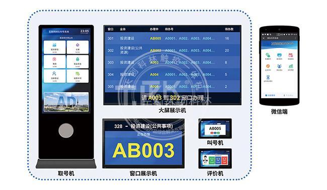 自助排隊叫號終端 自助排隊叫號終端